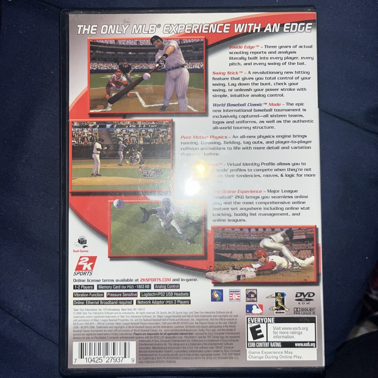 Major League Baseball 2K6 (Sony PlayStation 2, 2006)