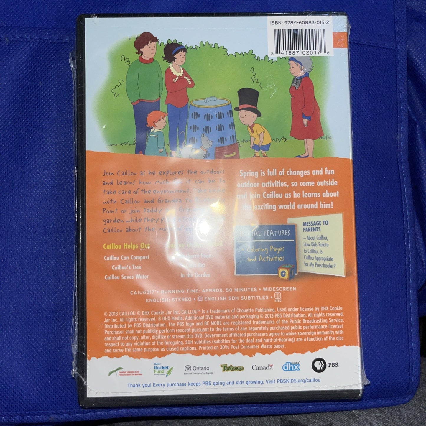 Caillou: Caillous Garden Adventures (DVD, 2014)