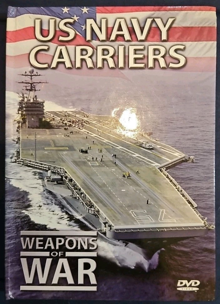 US Navy Carriers, Weapons of War (DVD, & Book)