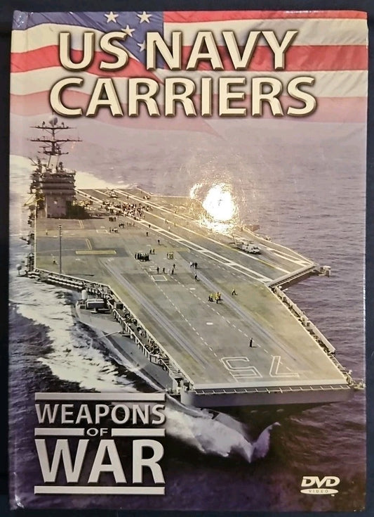 US Navy Carriers, Weapons of War (DVD, & Book)