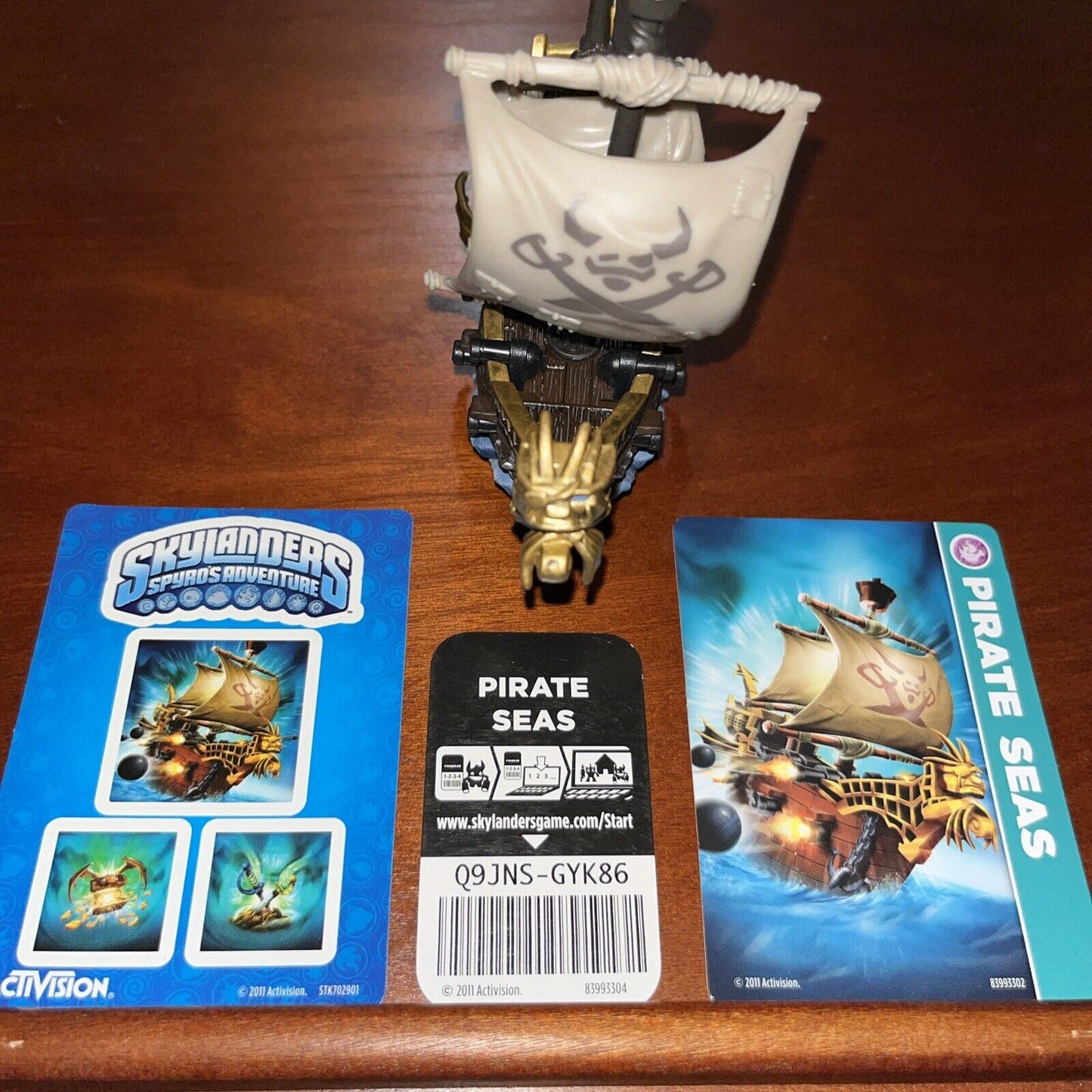 Skylanders Pirate Seas With Stickers And Cards ￼