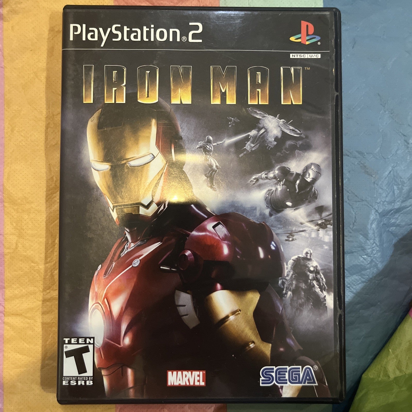 Iron Man (PS2) Tested. Manual. Original Case.