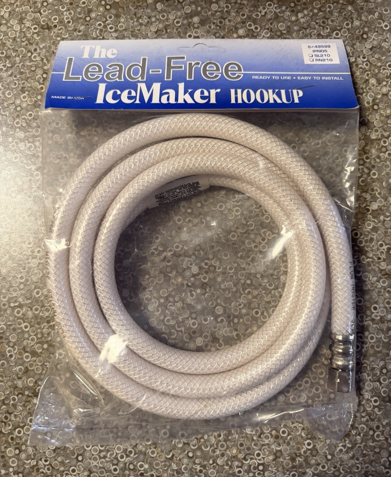 Flowmaster Flow Master Lead- Free Water Supply Line Ice Maker 49599 Made in USA