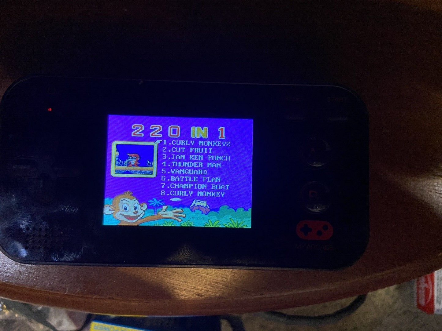 My Arcade Gamer V - 220 In 1 Retro Style Portable Handheld Game System