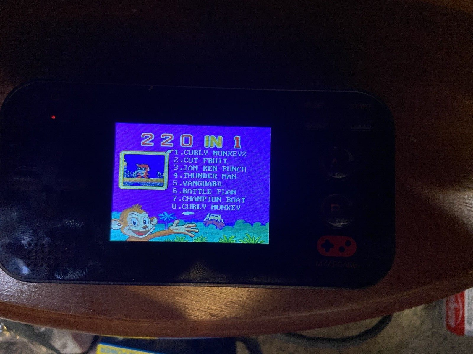 My Arcade Gamer V - 220 In 1 Retro Style Portable Handheld Game System