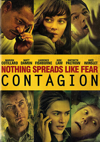 Contagion (DVD, 2011) Slimcase. Artwork Cropped. Tested