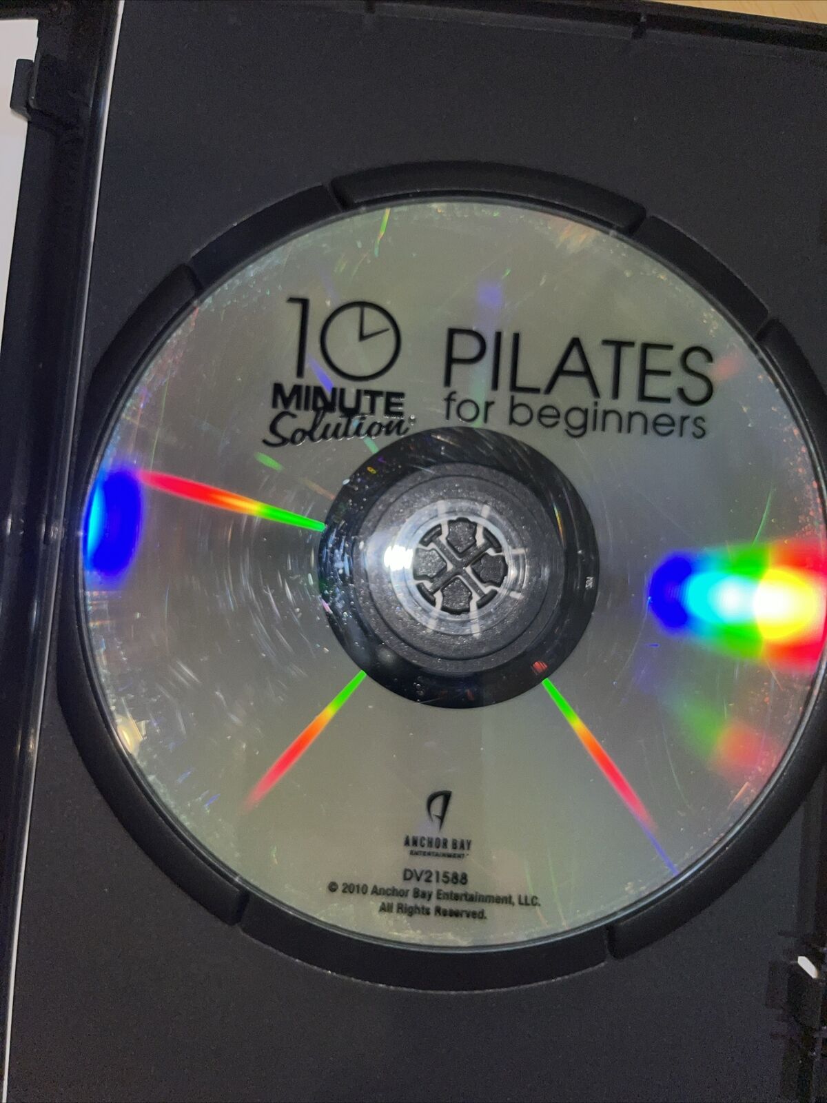 10 min. Solution: Pilates for Beginners (DVD)