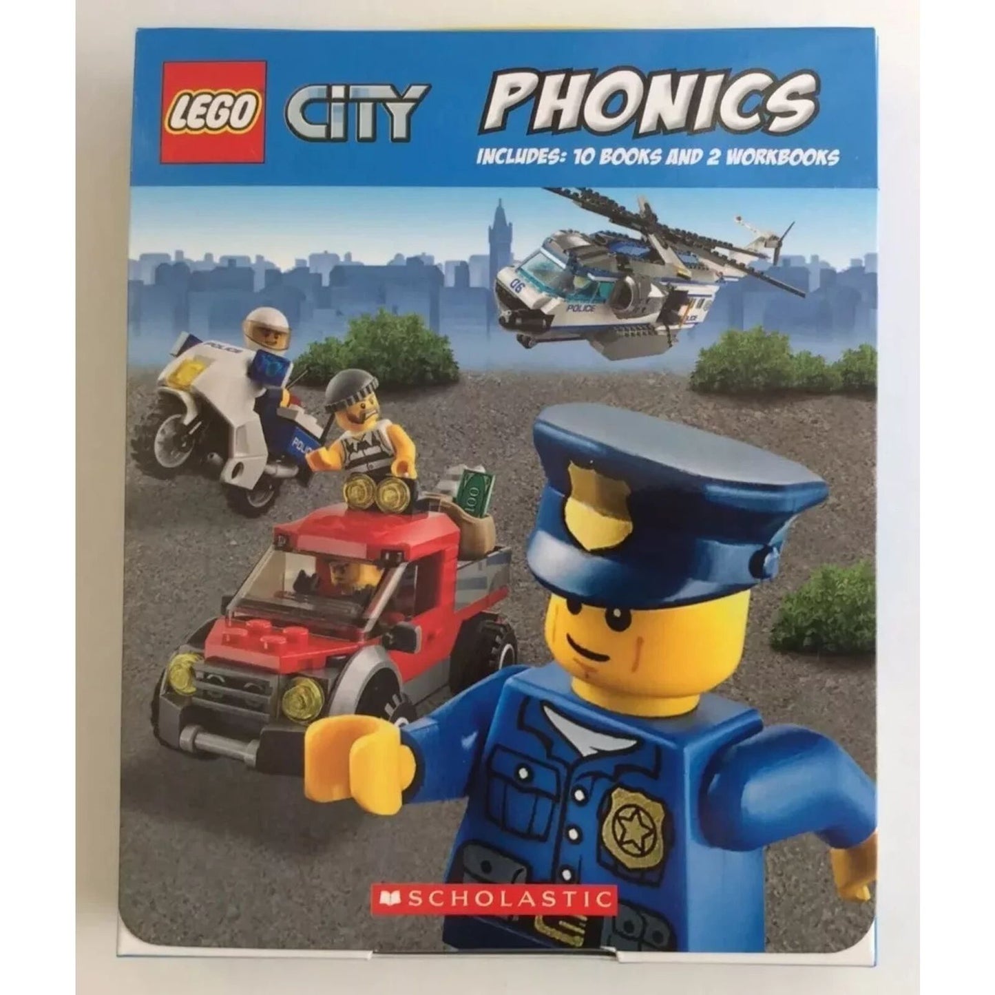Phonics Boxed Set (LEGO City) Paperbacks – by Quinlan B. Lee - 12 Book Set