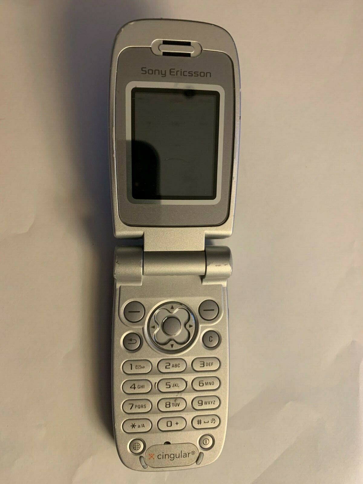  Sony Ericsson Z500a - Urban Gray (AT&T) Cellular Phone !! For Parts Only !! 