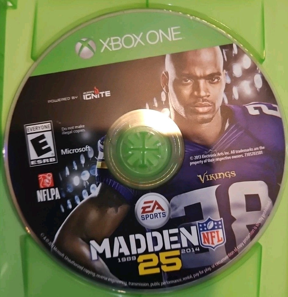 Madden NFL 25 - Xbox One. Tested. No Scratches. New Case. Resealed.