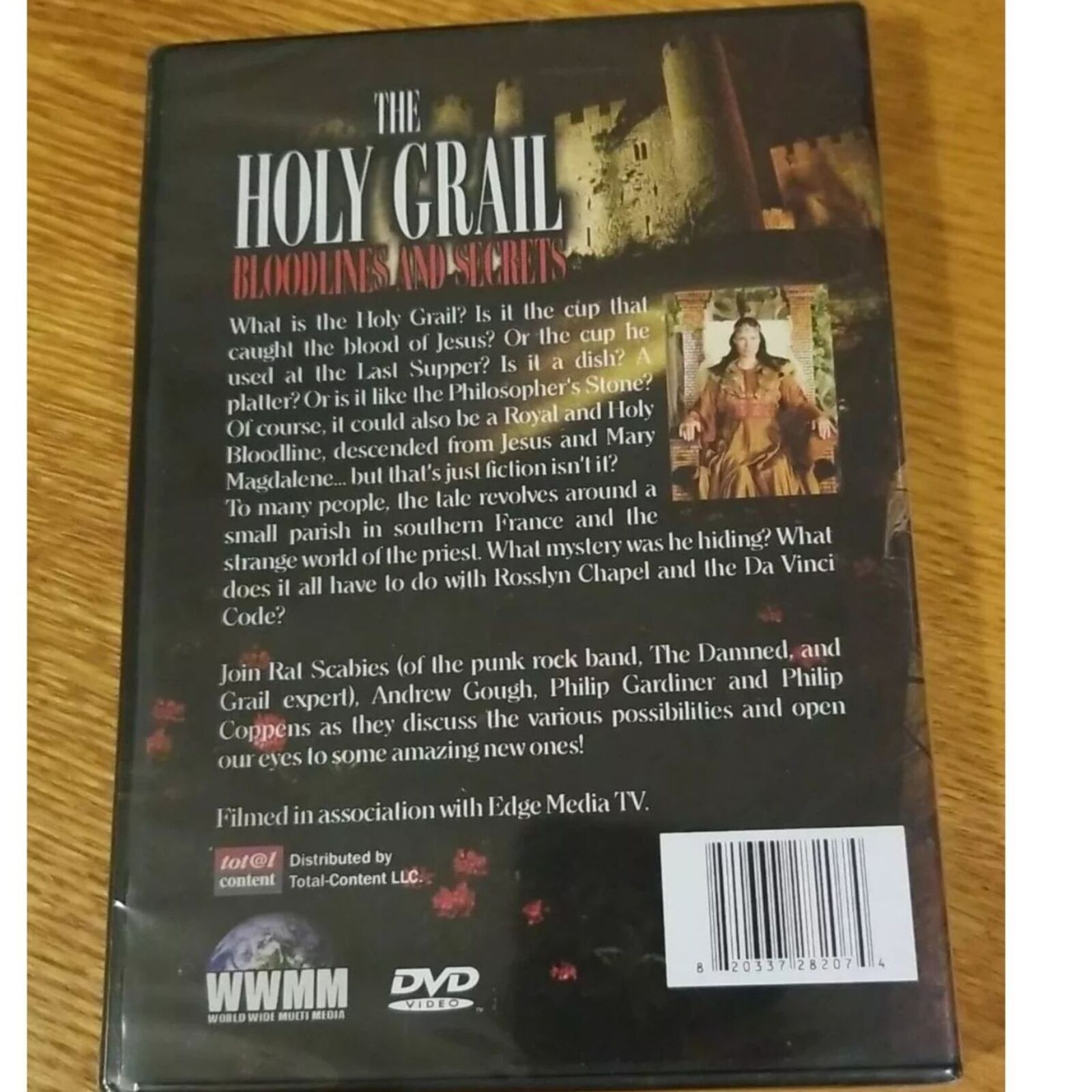 The Holy Grail - Bloodlines and Secrets (DVD) Brand New Sealed