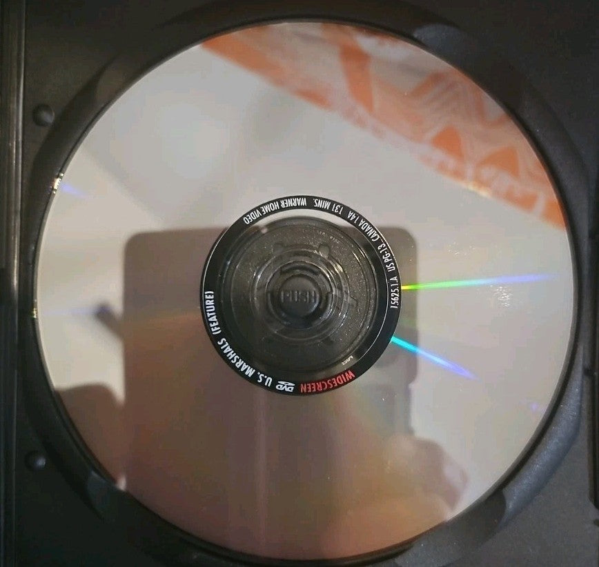 The U.S. Marshals (DVD) Slim Case. Cropped Sleeve