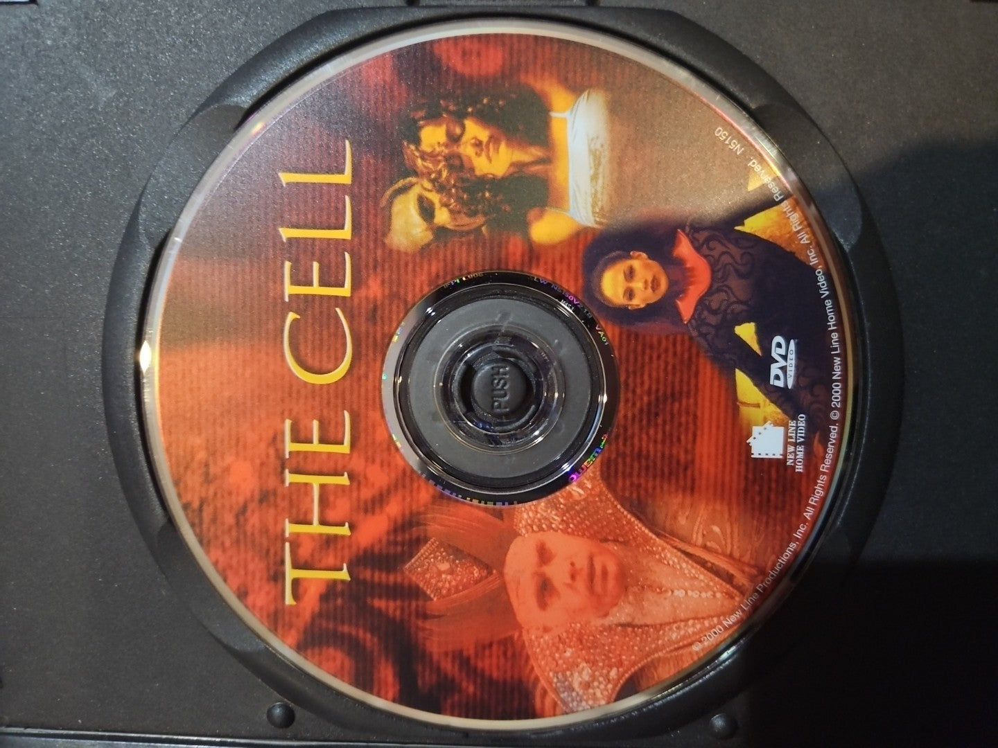 The Cell (DVD, 2000) Tested slim case cropped artwork.