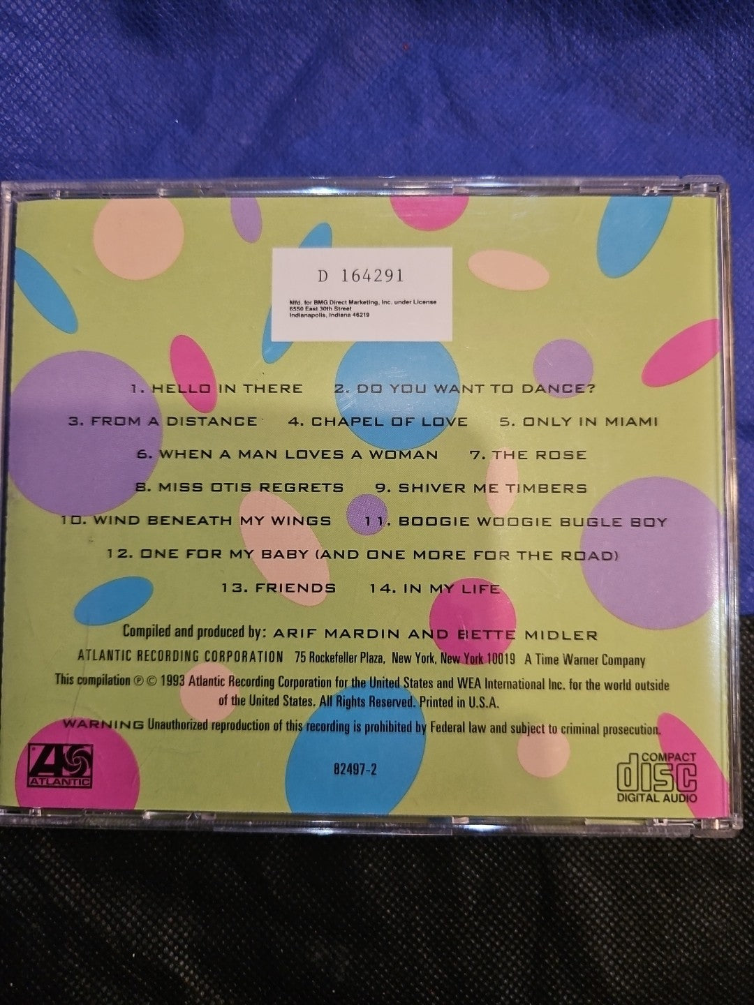 Experience the Divine Bette Midler by Midler, Bette (CD, 2017)