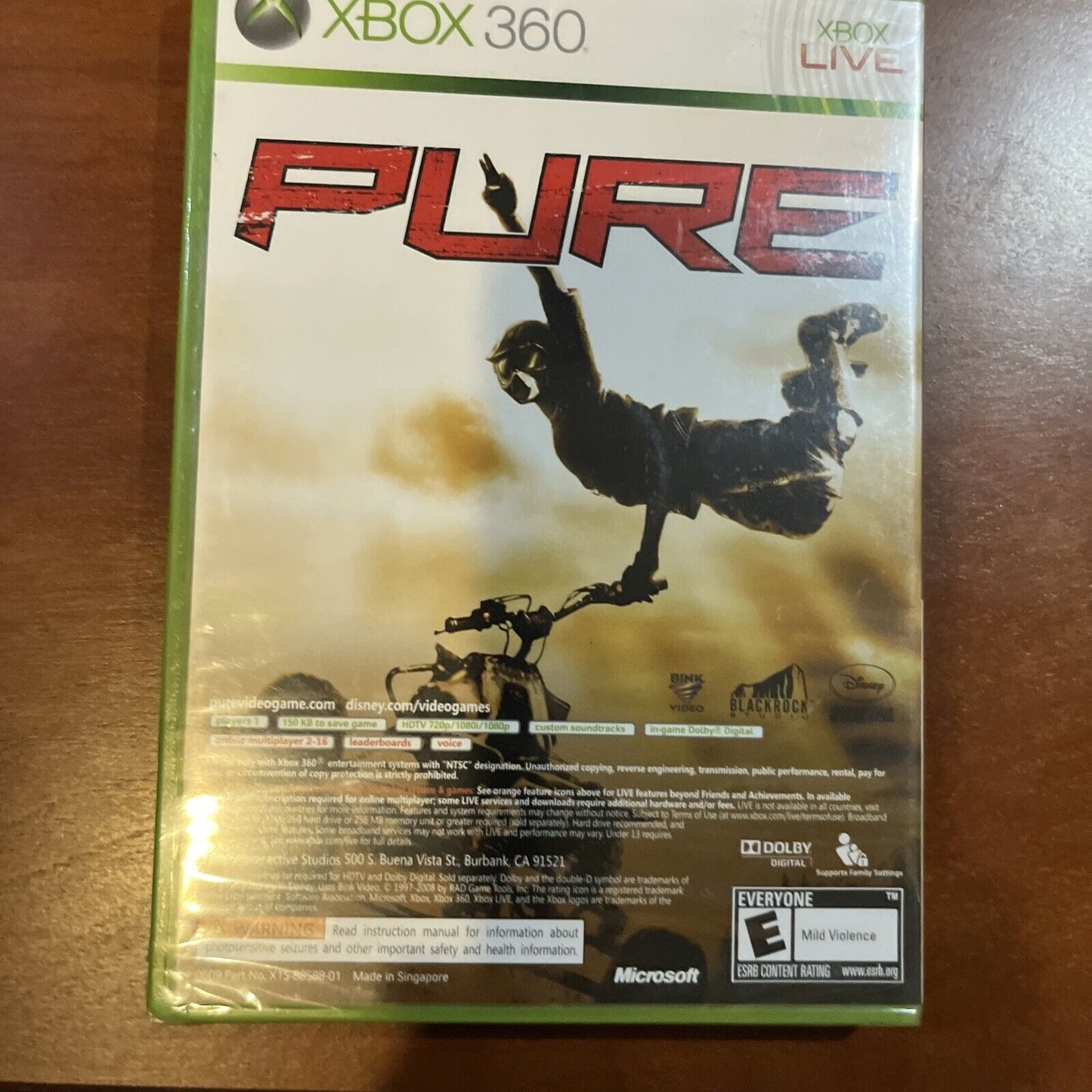 LEGO Batman / PURE Dual Combo (Xbox 360, 2008)  New