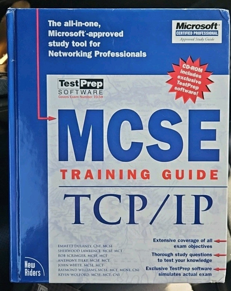 MCSE Training Guide : TCP/IP (Hardcover W/ CD)