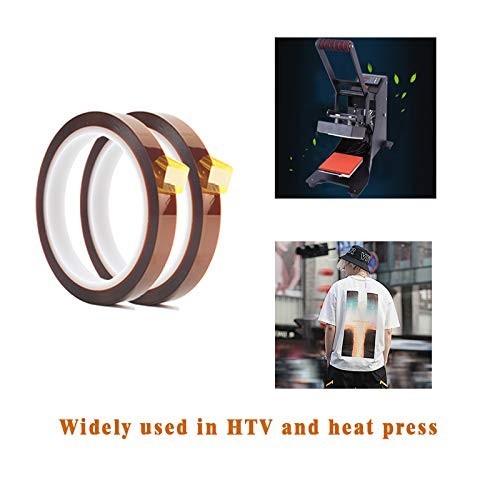 2-Pack Heat Transfer / Resistant Tape 10mm x 30M (108ft) - New