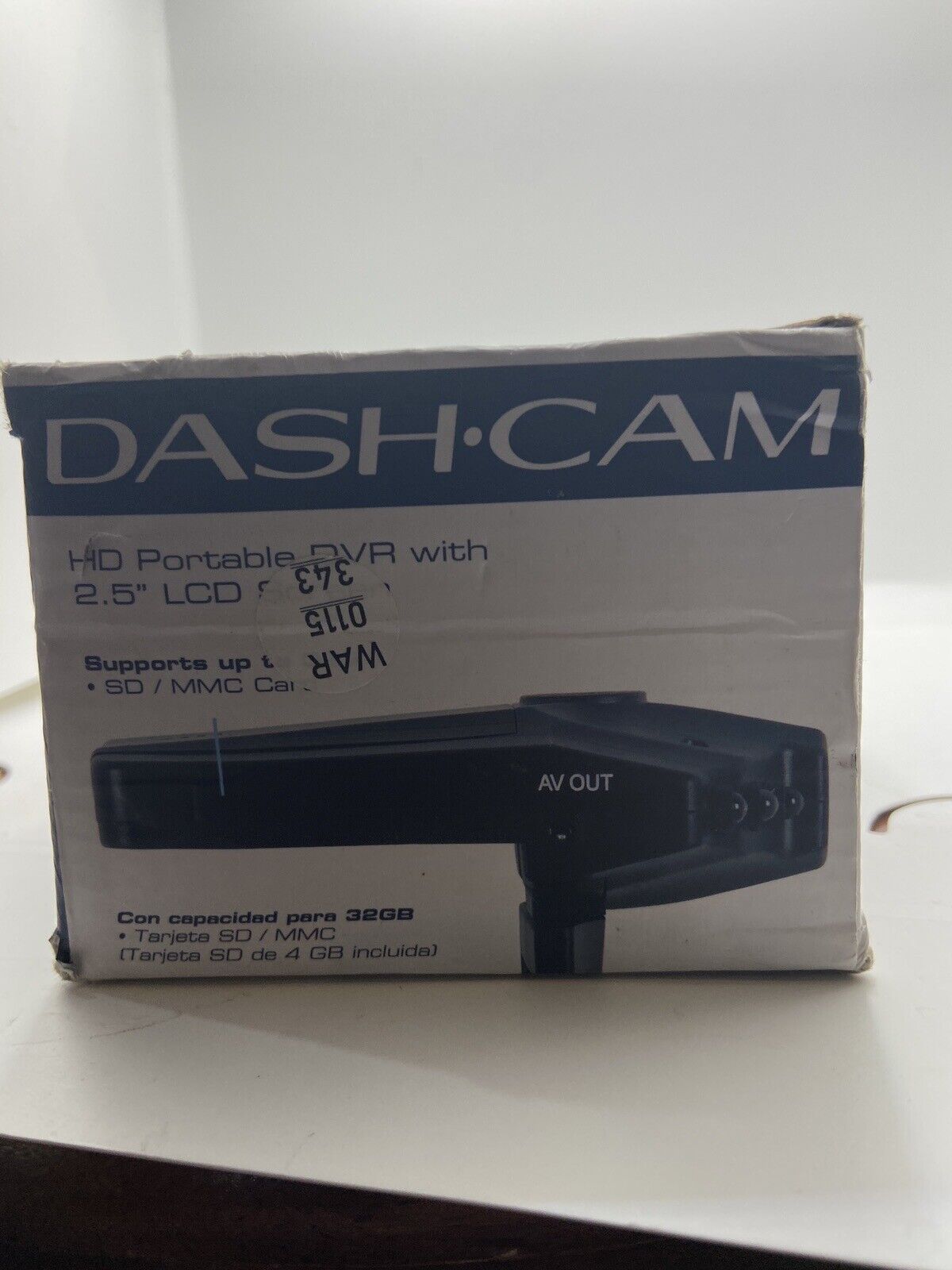 Pilot Automotive Dash Cam  2.5 LCD Screen (NIB) Free Shipping!