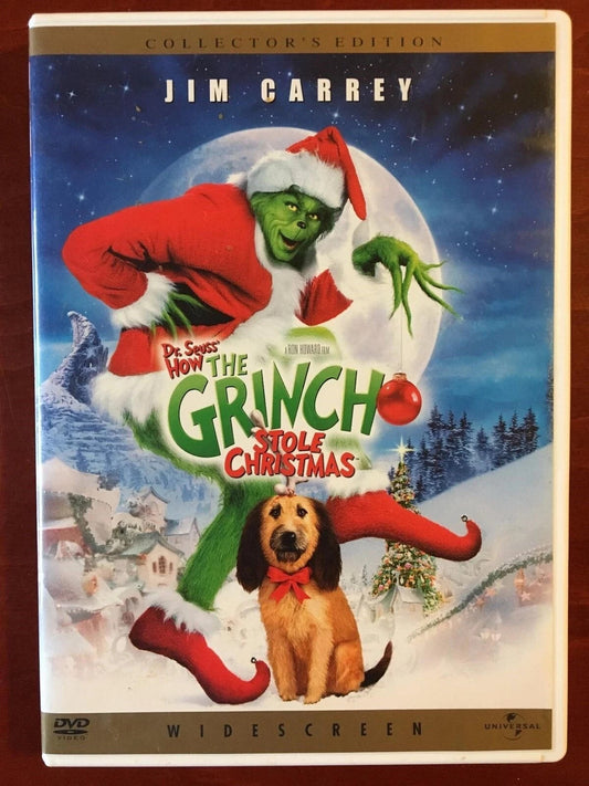 Dr. Seuss How the Grinch Stole Christmas (DVD, 2000, Widescreen) -