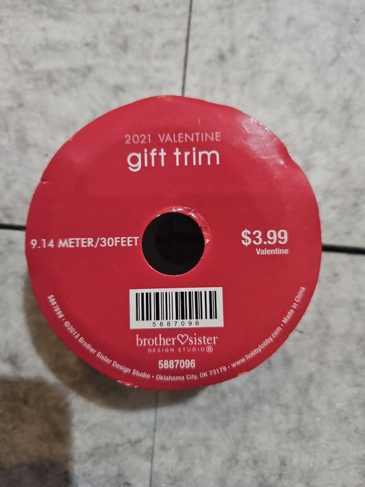 Brother & Sister Design Studio 30 Feet 5887096 Red/White Stripe