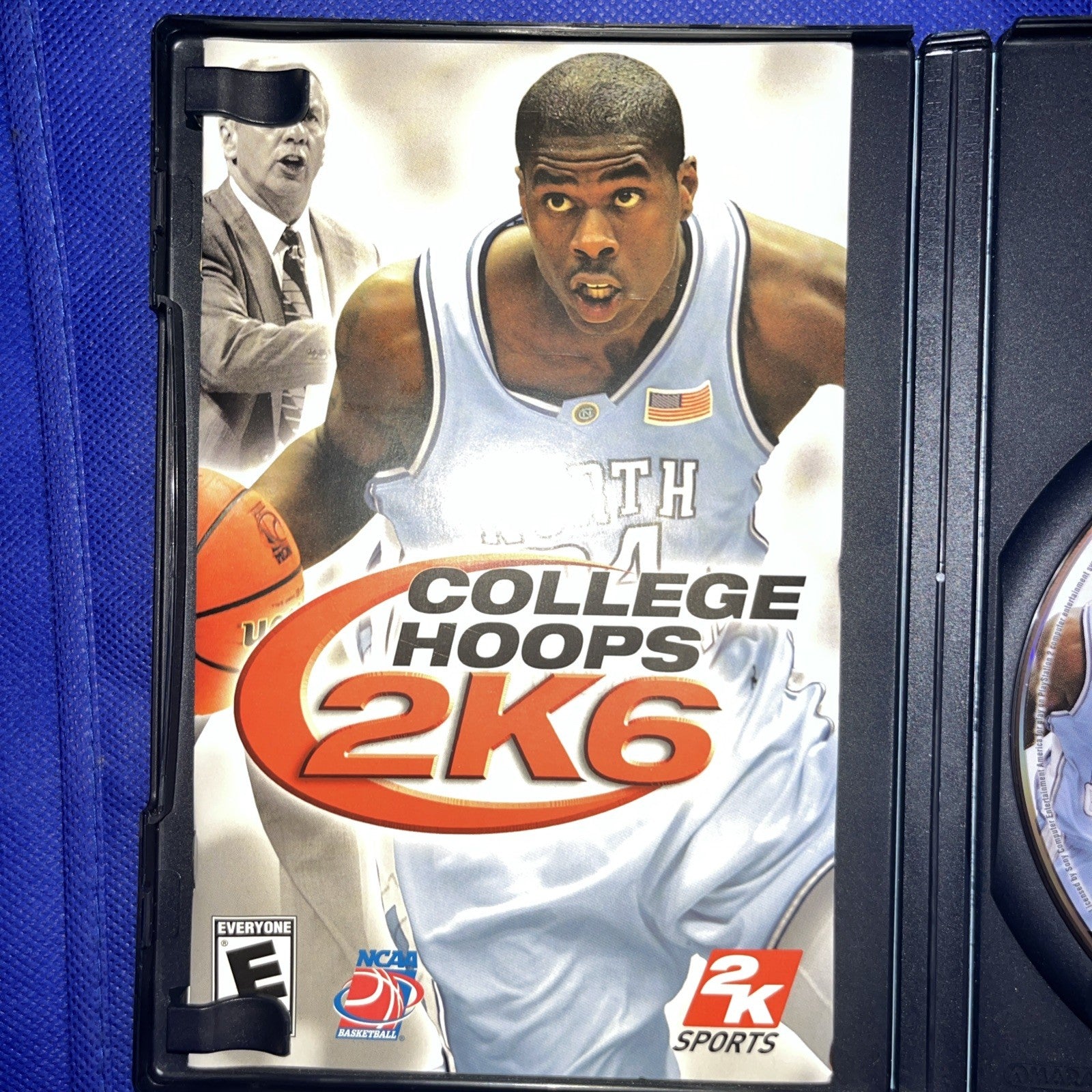 College Hoops 2K6 (PS2) Original Case + Manual + Tested Disc