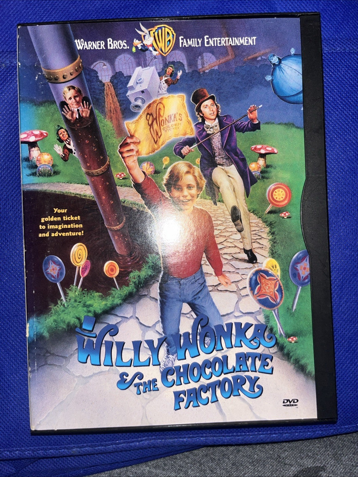 Willy Wonka and the Chocolate Factory (DVD, 1997)