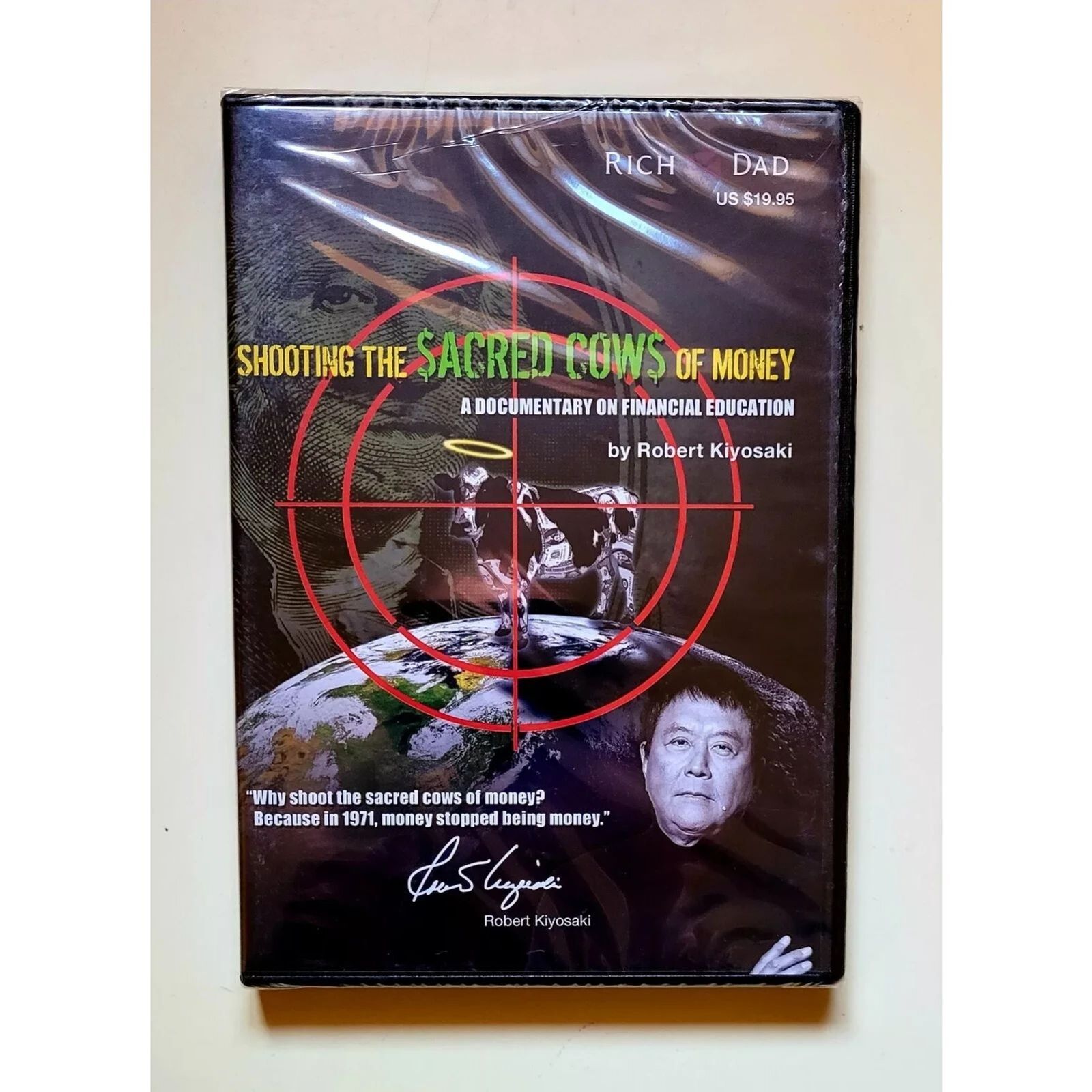 Shooting the $acred Cow$ of Money (DVD) Brand New Sealed