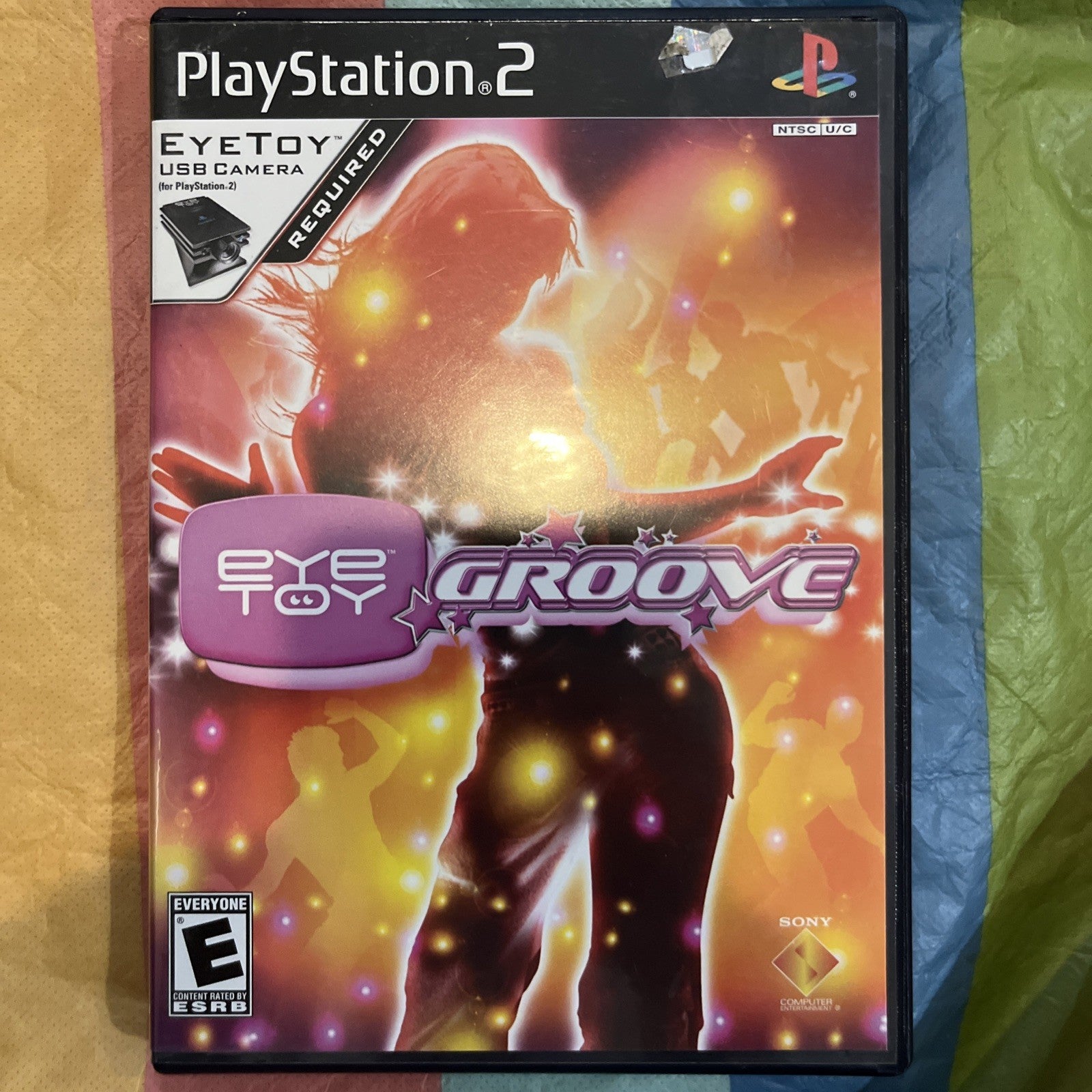 Eyetoy Groove (PS2) Eyetoy Required But Not Included. Tested. Manual. CIB