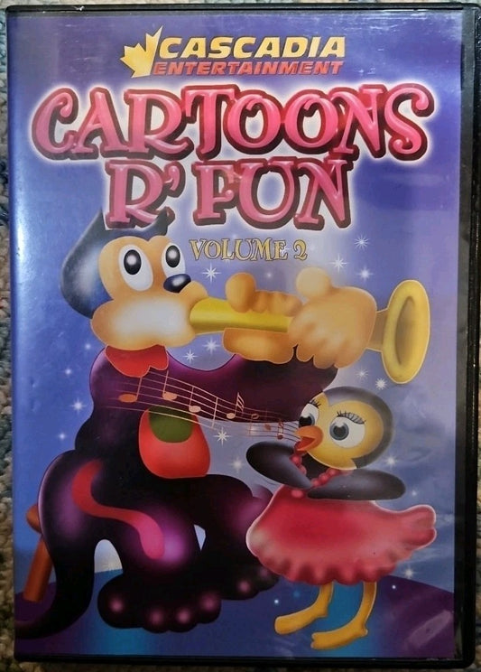 Cartoons R' Fun Cascadia Entertainment DVD Vol 2