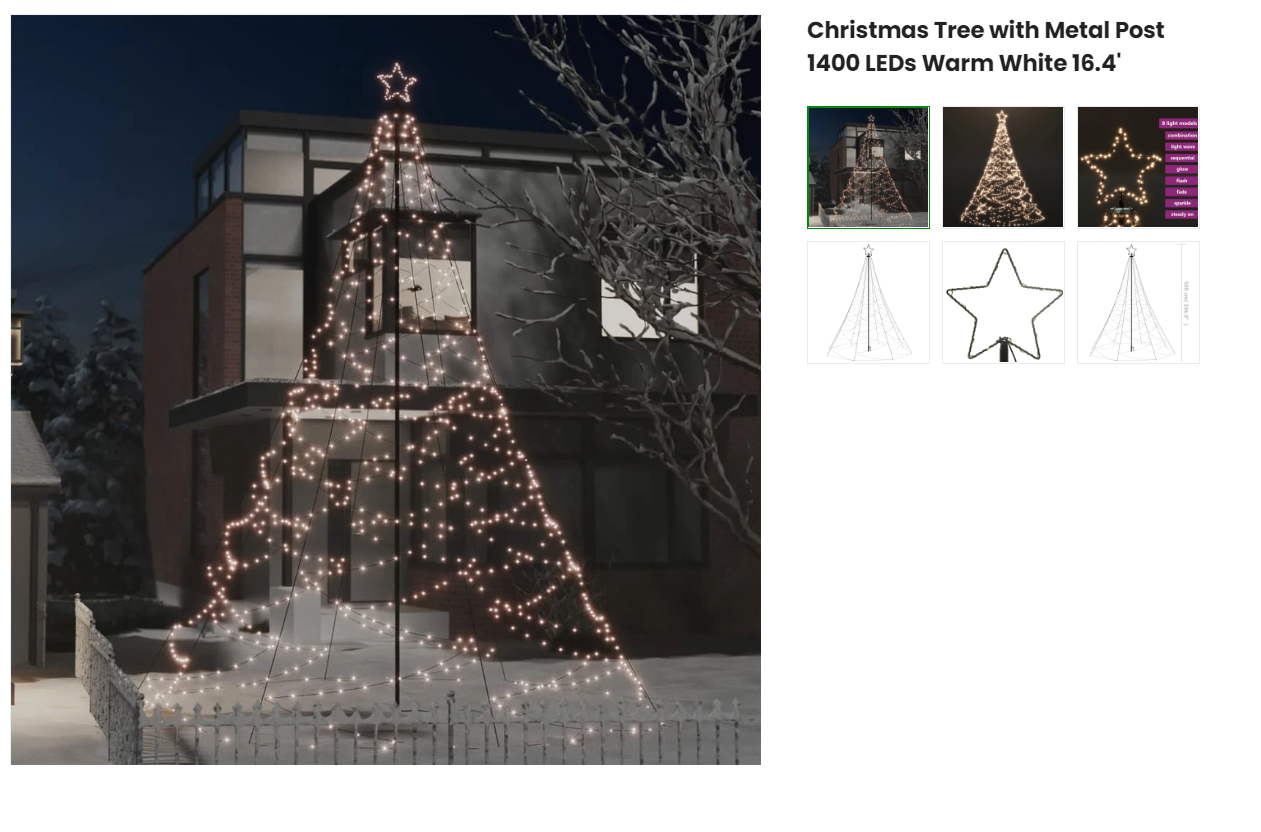 Christmas Tree & Holiday LED LIghting