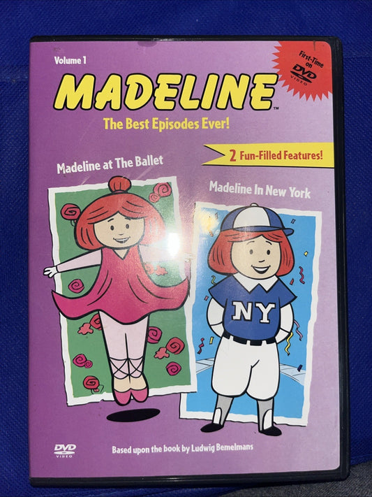 Madeline at the Ballet/Madeline in New York (DVD, 2002)