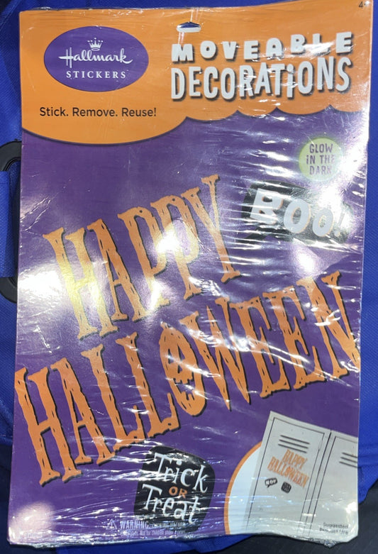 Hallmark Secrets Moveable Decorations Glow In The Dark Single Sheet
