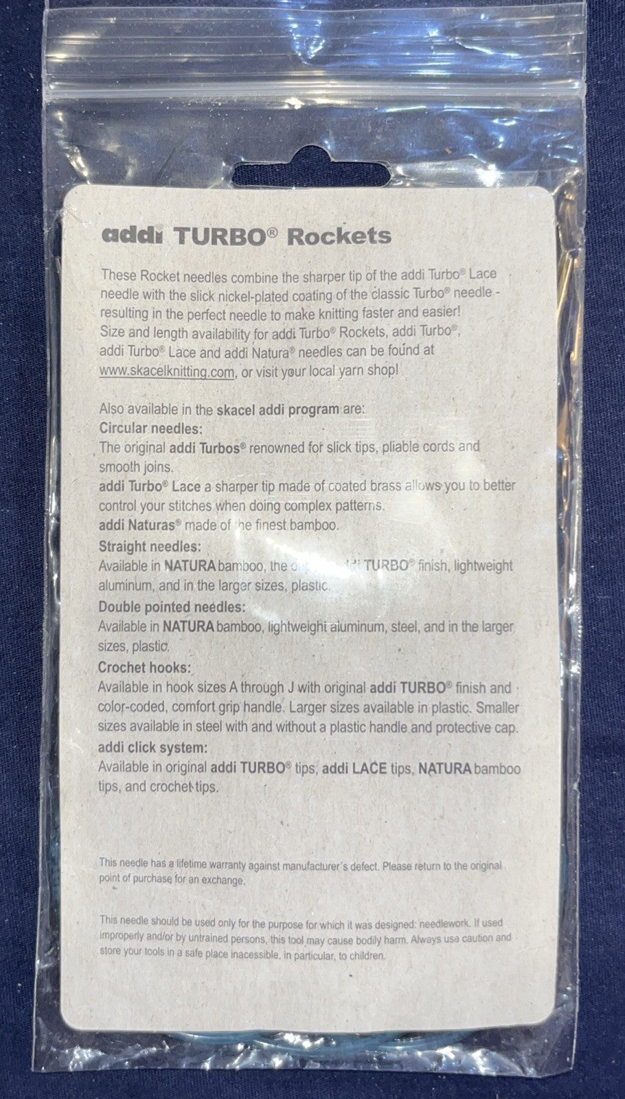 Addi Turbo Rockets Knitting Needles