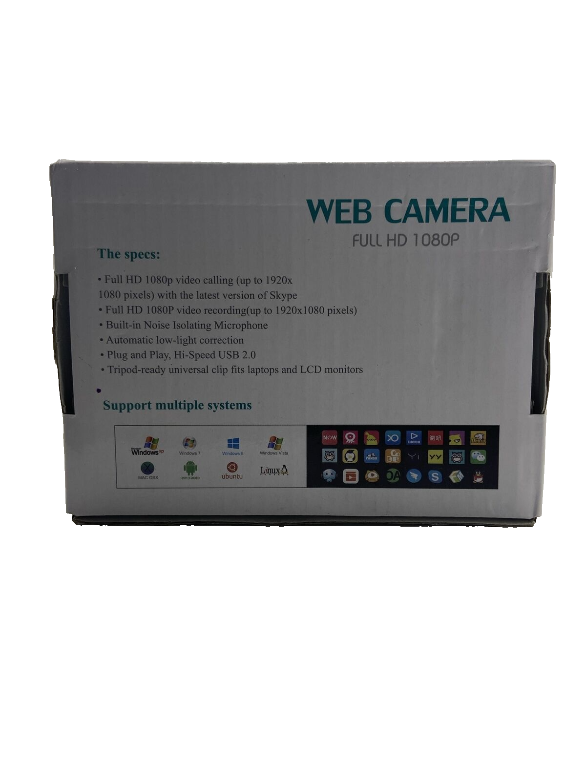 Full HD 1079p Web Camera