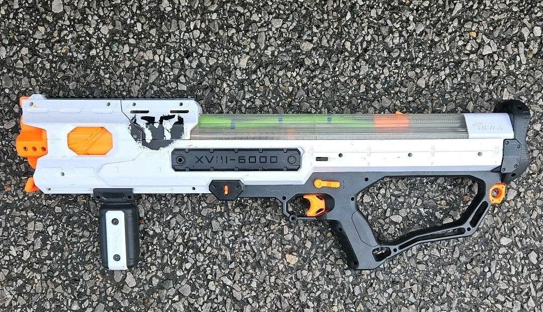Nerf Rival Phantom Corps Hades XVIII-6000 Impact Blaster. Tested