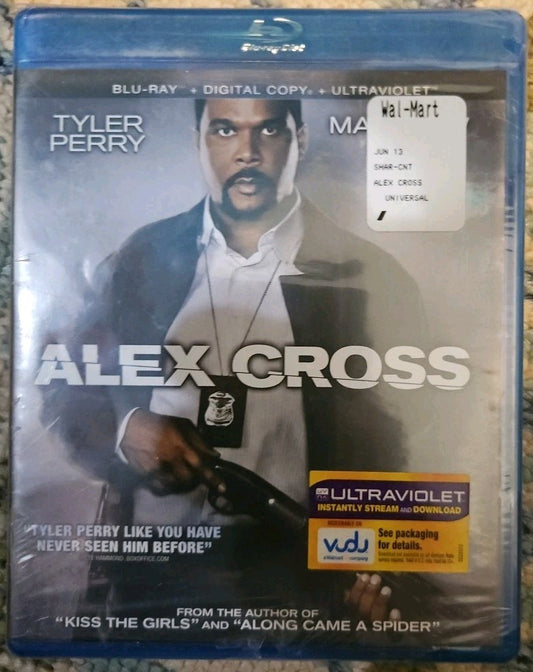 Alex Cross (Blu-ray, 2012) New. No Digital Download