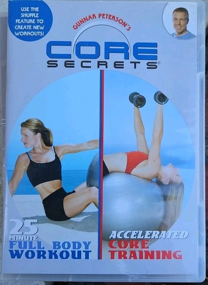 Gunnar Peterson's Core Secrets: Accelerated Training Camp (6 DVD Set) NEW