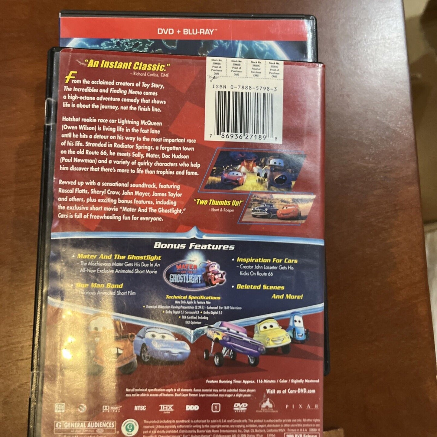 Cars (DVD)+ Cars 2 (DVD/Bluray) + Walmart Bonus (DVD)  + Target Bonus (DVD)
