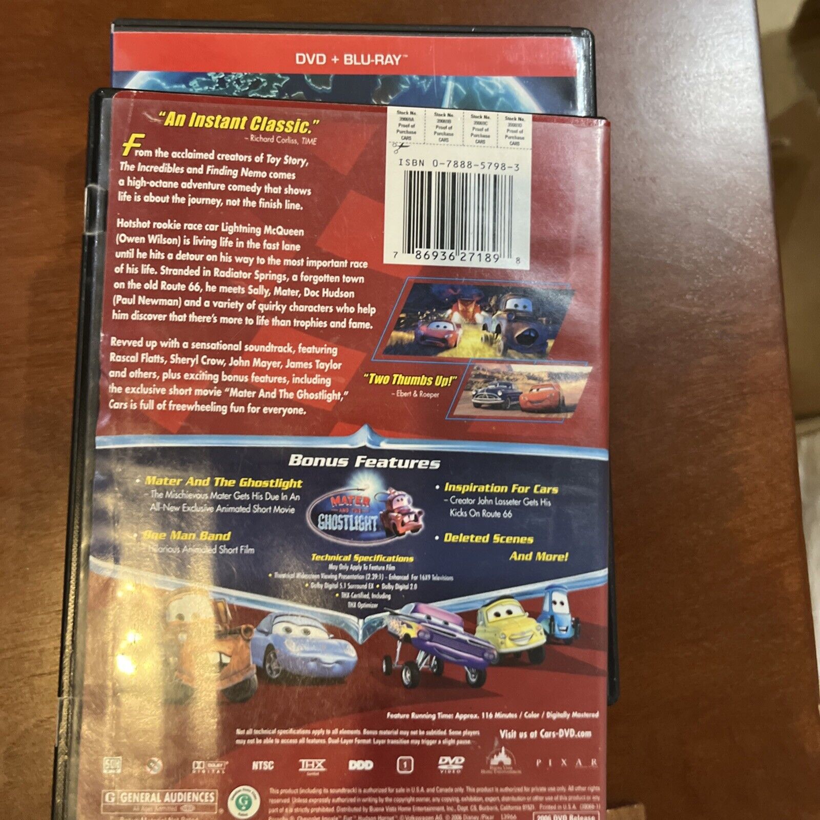 Cars (DVD)+ Cars 2 (DVD/Bluray) + Walmart Bonus (DVD)  + Target Bonus (DVD)