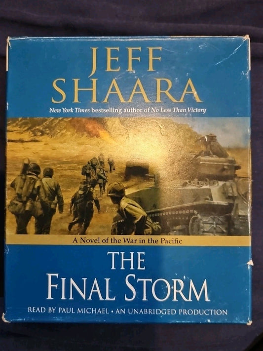 Final Storm : A Novel of the War in the Pacific by Jeff Shaara (2011, CD)