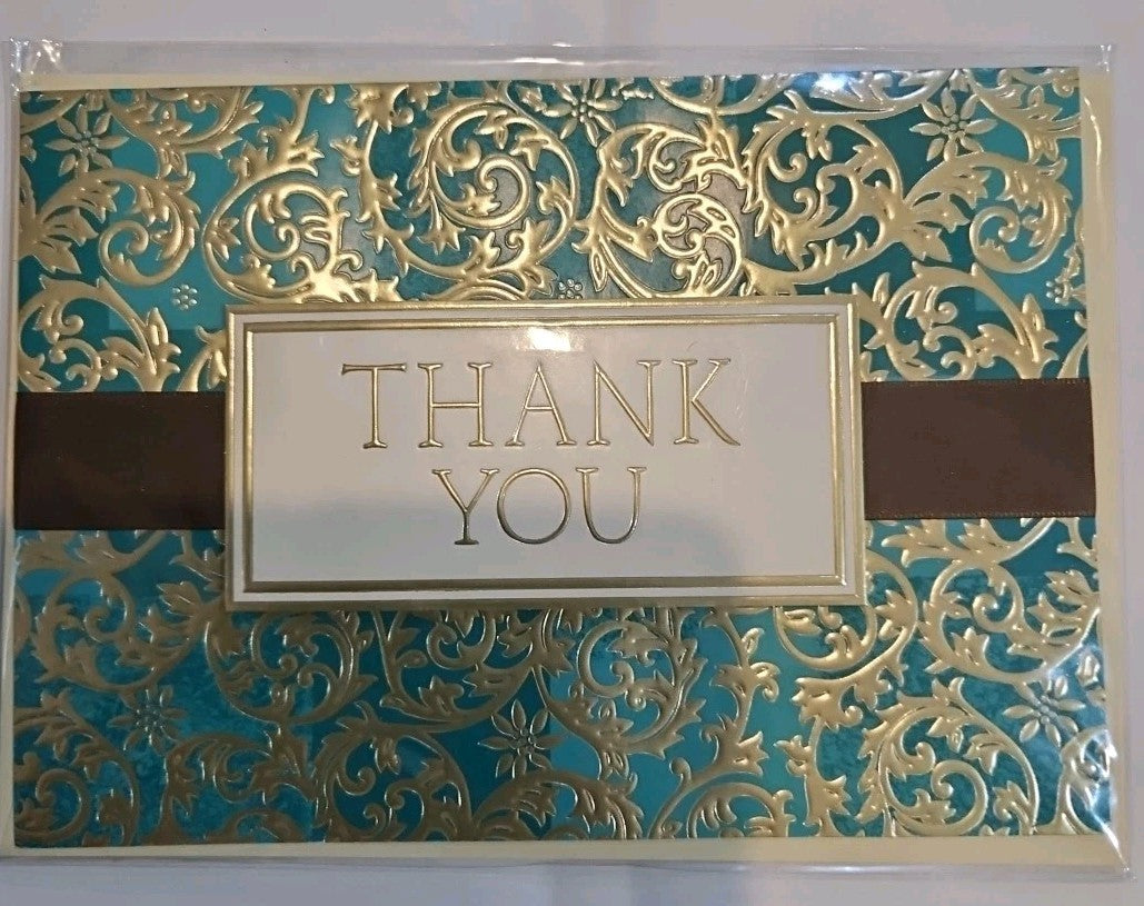 3D Thank You Card And Envelope