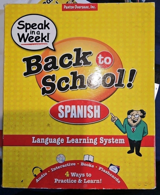 Speak in a Week  Spanish  (2008) Discs & Verb Book Only! Missing Flashcards