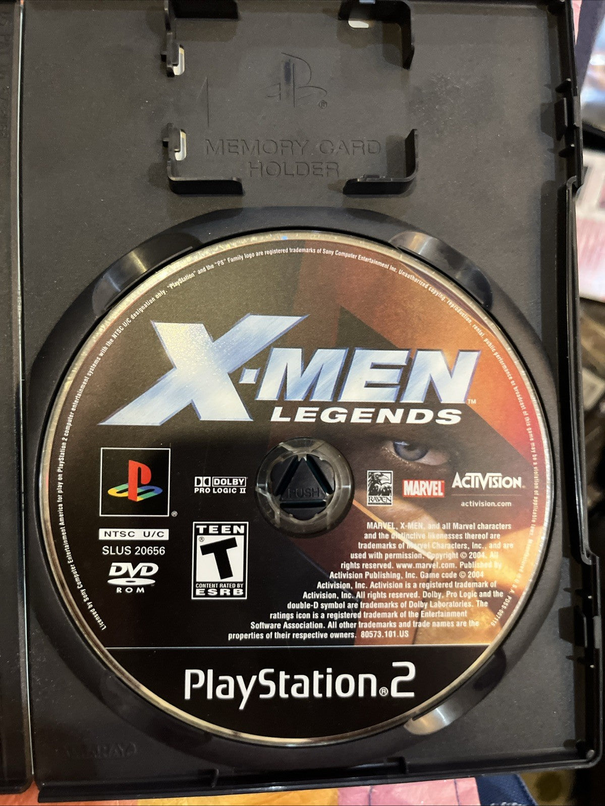 X-Men Legends (PS2)  CIB. Manual. Tested. Original Case