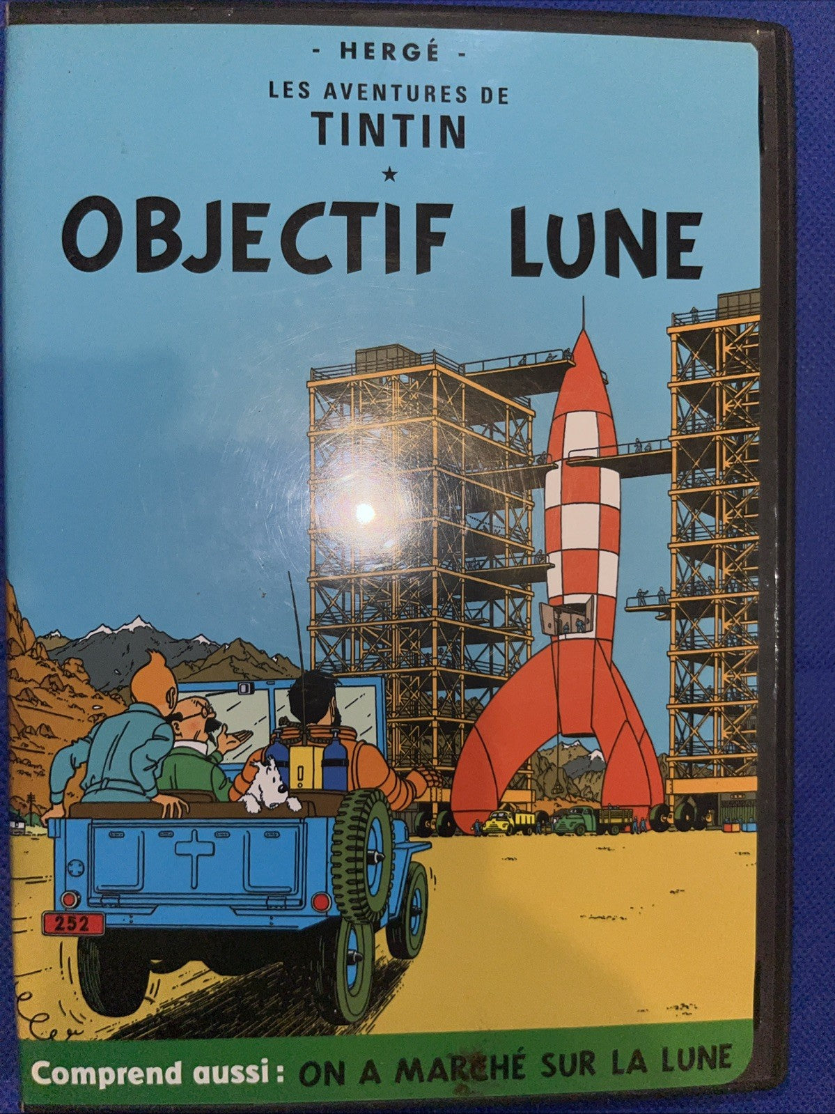 Adventures of Tintin: Objectif Lune & on Marche (DVD) Sealed