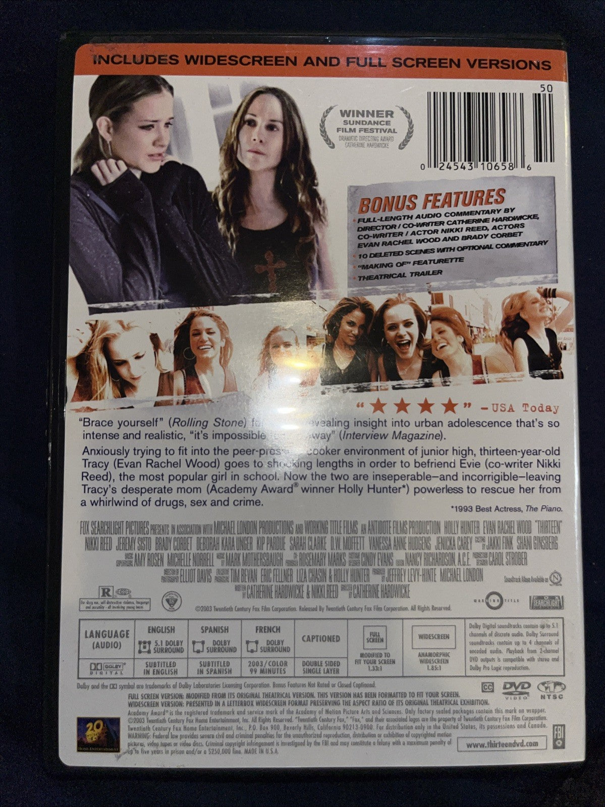 Thirteen (2003) (DVD, 2003)