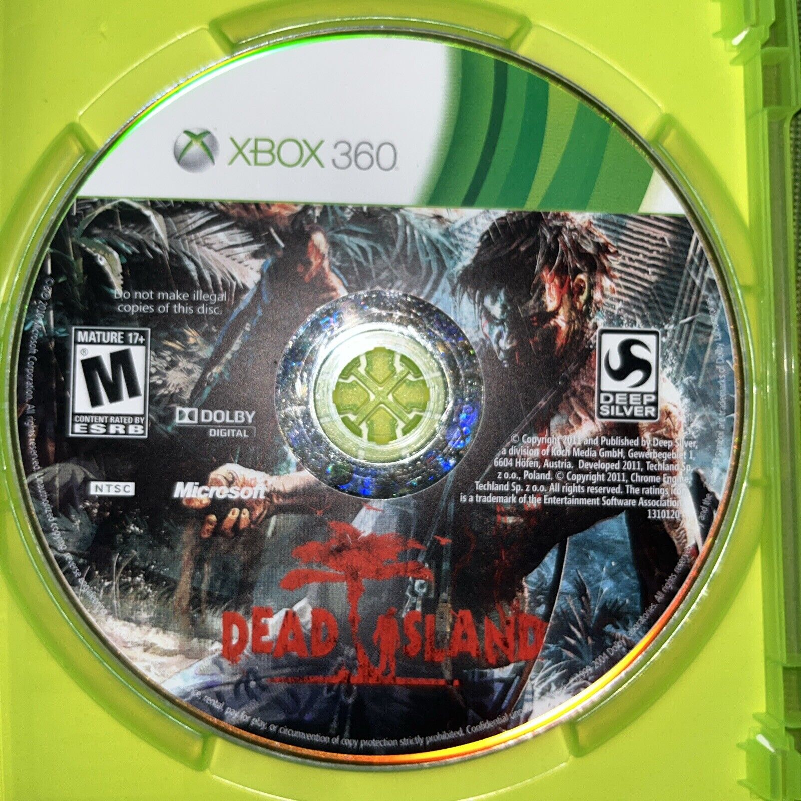 Dead Island (Microsoft Xbox 360, 2011)