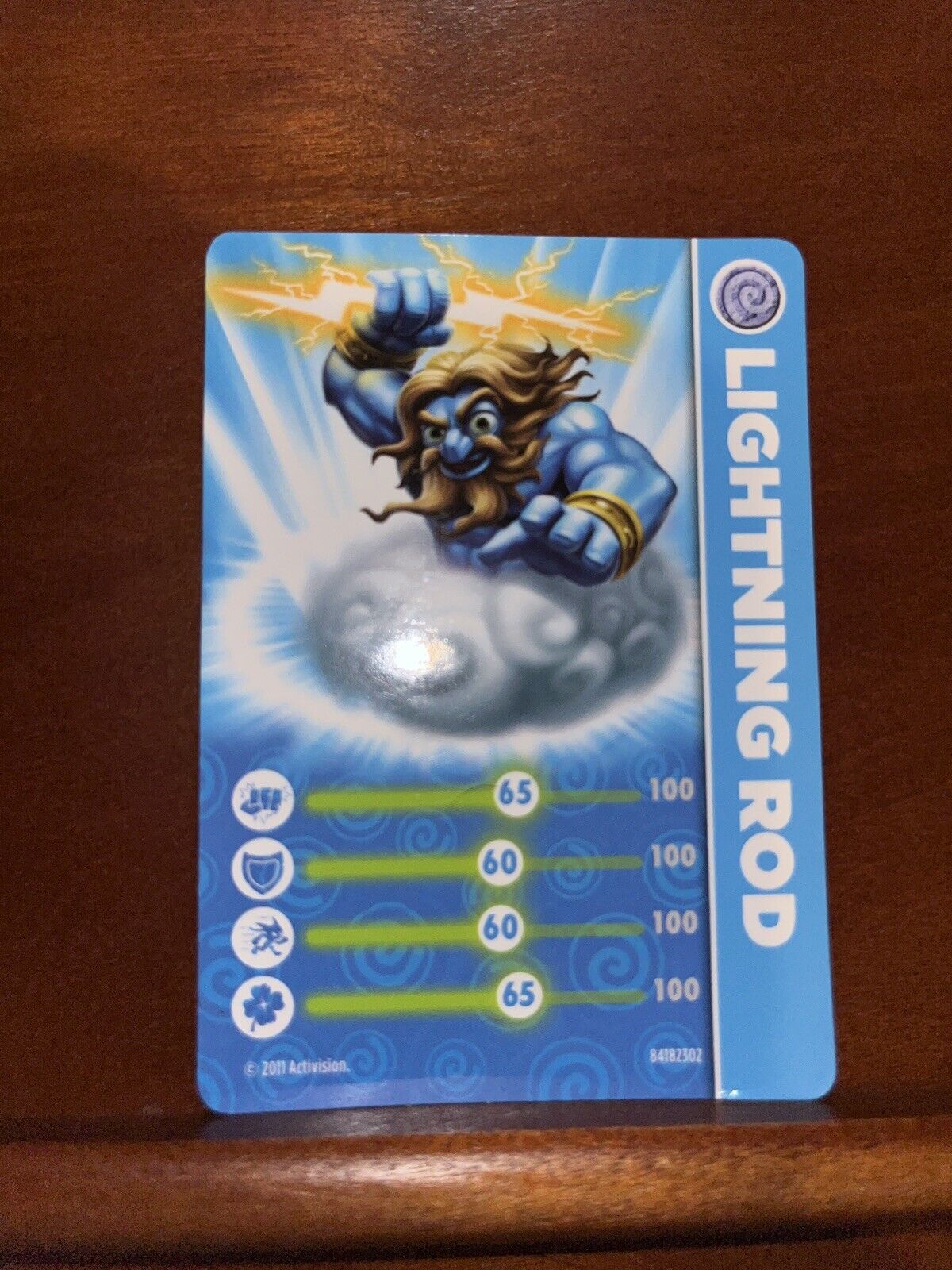 Skylanders Lightning Rod With Stickers And Cards. ￼