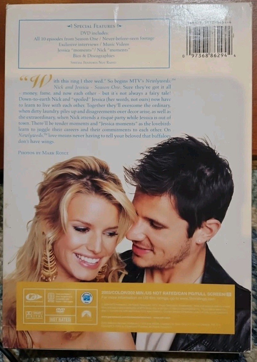 Newlyweds: Nick & Jessica-The Complete First Season (DVD, 2003) New Sealed