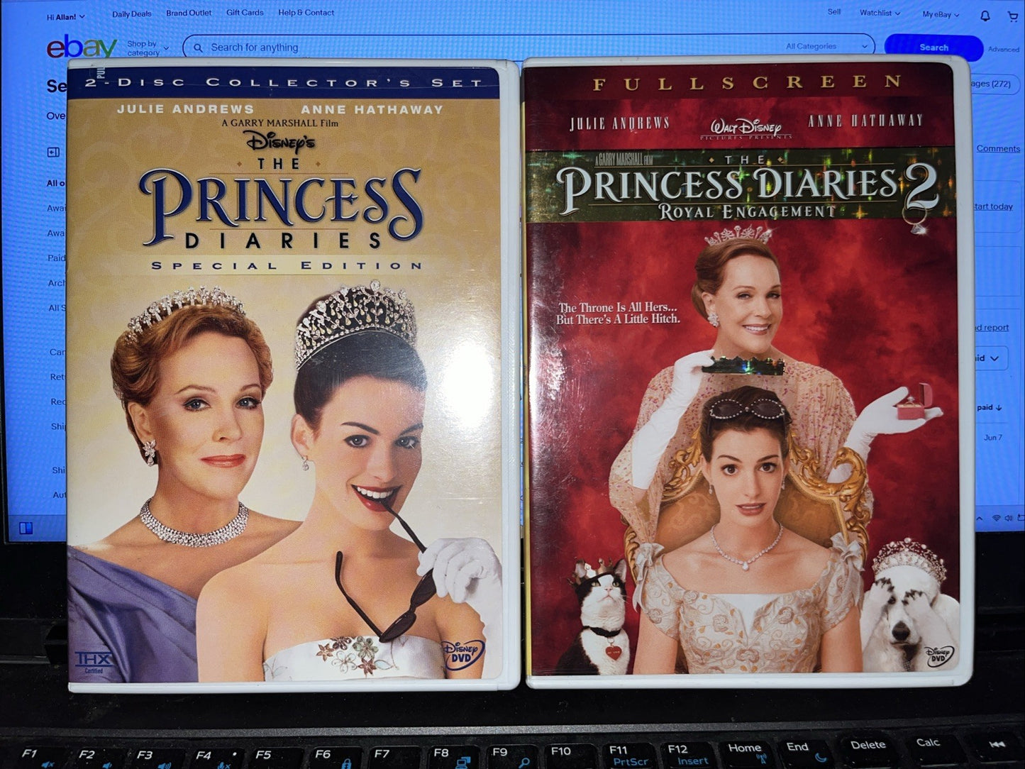 Princess Diaries 1 & 2 (DVD)  Sealed. No Digital Download