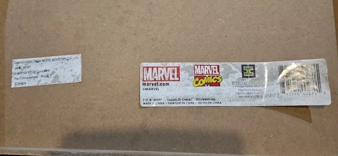 The Invincible Iron Man Comics Cover Compressed Board Sign 18.5" X 12.5"